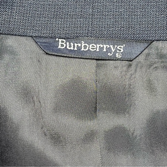 Burberrys Vintage Burberry 100% Wool 2-Piece Suit Navy - Picture 6 of 16